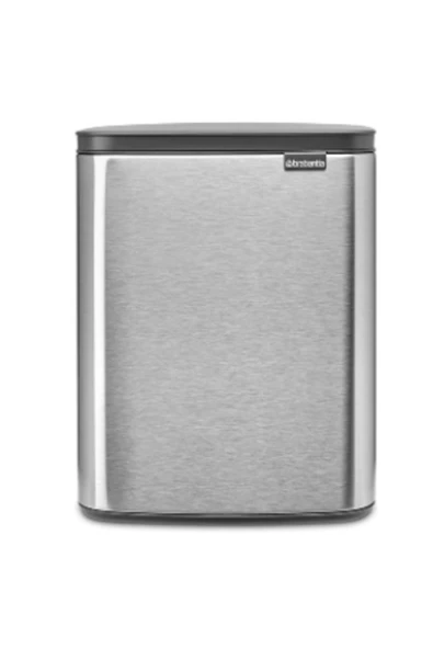 Brabantia Bo Atık Kutusu, 12L - Mat Çelik Parmak İzi Geçirmez ürün görseli 1