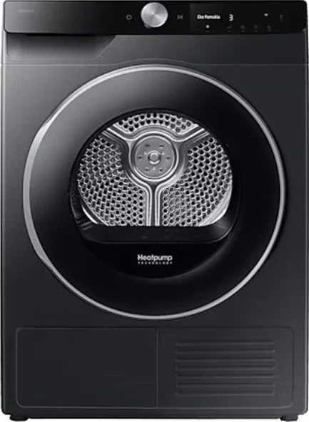 Samsung DV90DG6845LBAH 9 KG A+++ Çamaşır Kurutma Makinesi ürün görseli 1