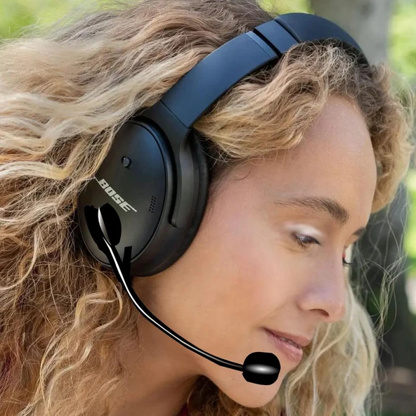 KULAKLIK RAAR HS02 AIRBUS AVIATION HEADSET + MICROPHONE ( BOSE QC 45 ) ürün görseli 1