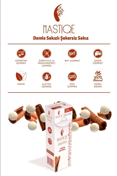 Mastiqe Tarçın Aromalı Sakız 20 GR ürün görseli 1