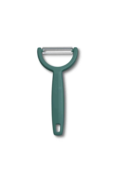 Victorinox 6.0963.4 YPSO Tırtıklı Kenar Çift Taraf Yeşil Soyacak ürün görseli 1