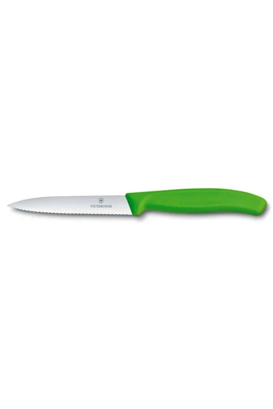 Victorinox 6.7736.l4 Swissclassic 10cm Tırtıklı Soyma Bıçağı ürün görseli 1