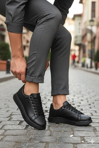 Fort 2625 Andre Ryt Rahat Air Kalın Taban Bağcıklı Giyim Sneaker Erkek Ayakkabı ürün görseli 1