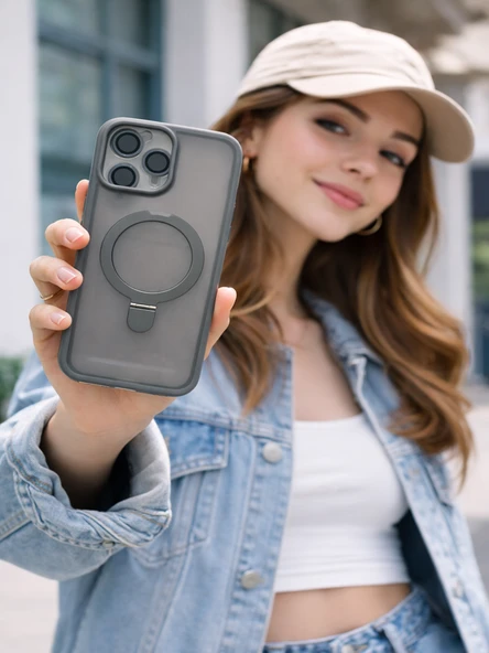 Mmc Trend İphone 15 PRO MAX Lensli Telefon Kılıfı ürün görseli 1