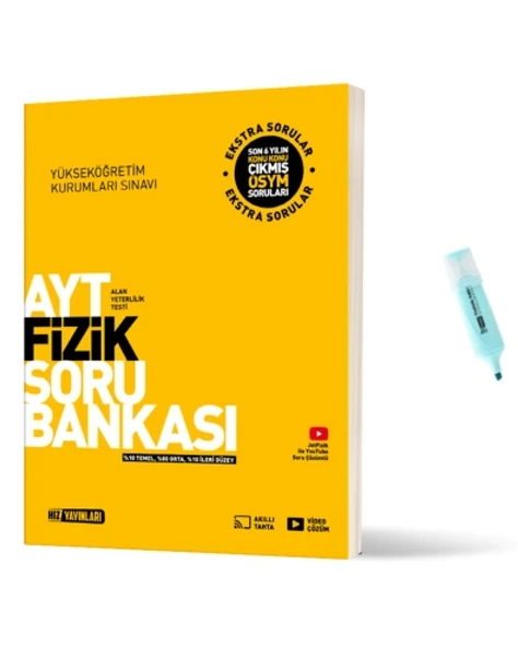 AYT Fizik Soru Bankası ürün görseli 1