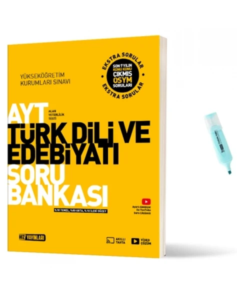 AYT Türk Dili Ve Edebiyatı Soru Bankası ürün görseli 1