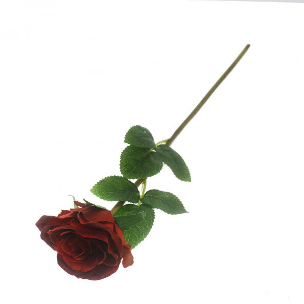 6cm Kadife Gül Yapay Gül - Resim 2