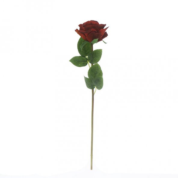6cm Kadife Gül Yapay Gül - Resim 4