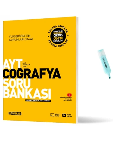 AYT Coğrafya Soru Bankası ürün görseli 1