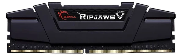 GSKILL F4-3600C18S-8GVK G.SKILL RipjawsV Siyah DDR4-3600Mhz C18 8GB (1X8GB)  (18-22-22-42) 1.35V  Bellek ürün görseli 1