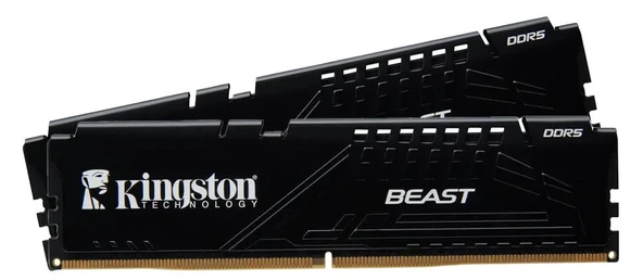 KINGSTON KF560C36BBE2-16TR Beast DDR5-6000Mhz 16GB (1x16GB) C36 (36-44-44) 1.35V AMD EXPO INTEL XMP  Bellek ürün görseli 1
