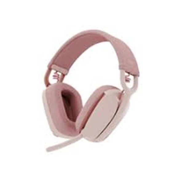 Logitech 981-001224 Zone Vıbe 100 Kablosuz Kulaklık Gül ürün görseli 1