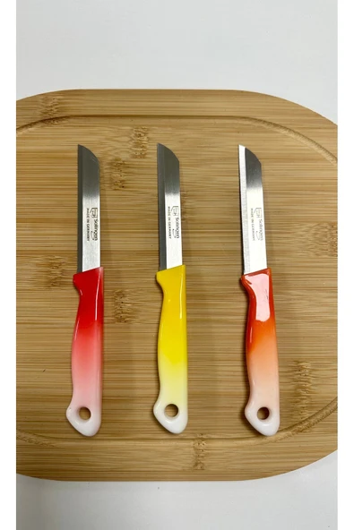 Solingen Slg-21 3.lü Eco Ebruli Meyve Bıçağı ürün görseli 1