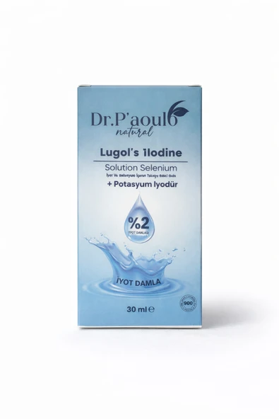 aleyna baharat İyot Damlası %2 Lugols İlodine + Potasyum İyodür 30 ML ürün görseli 1