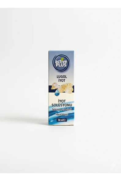 aleyna baharat Active Plus İyot Damlası 50 ML Selenyum Takviyeli Lugol İyot ürün görseli 1