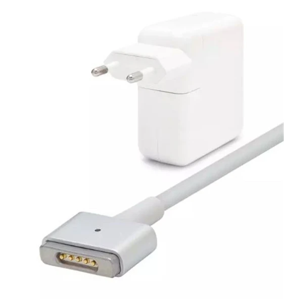 Hadron HD8831 APPLE Uyumlu 14.85V 3.05A 45W Laptop Adaptörü (T Tip) Beyaz ürün görseli 1