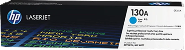 HP 130A Cyan Mavi 1.000 Sayfa Toner CF351A ürün görseli 1