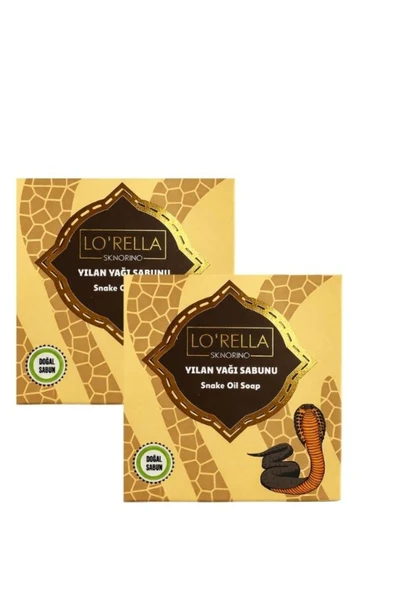 aleyna baharat Lo'rella Yılan Yağlı Sabun Snake Oil Soap 2 ADET ürün görseli 1