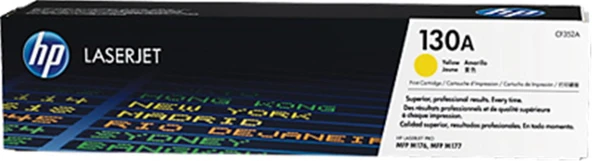 HP 130A Yellow Sarı 1.000 Sayfa Toner CF352A ürün görseli 1