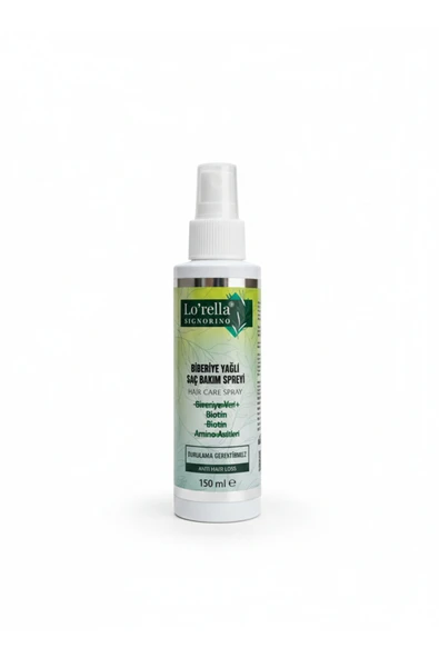aleyna baharat Lo'rella Biberiye Yağlı Saç Bakım Spreyi Hair Care Spray 150 ml ürün görseli 1