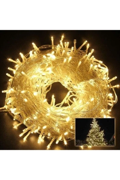 Jasper 10 Metre 100 Ledli Fişli Led, Dekor Lambası Gün Işığı Yılbaşı Ağacı Işığı ürün görseli 1