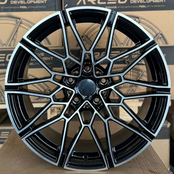 5*120*19*8.5-9.5 ET30-40 CH72.6 ÖN ARKA RC338 BLACK DİAMOND * ürün görseli 1