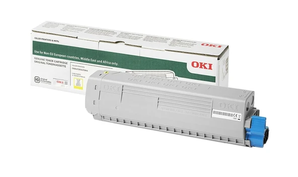 OKI 47095701 TONER-Y-C824-C834-C844-5K SARI TONER 5000 SAYFA ürün görseli 1