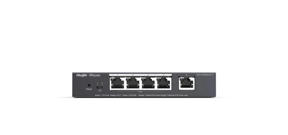 Ruijie-Reyee RG-ES205GC-P 5 Port 10-100-1000 Gigabit 4 Port Poe Yönetilebilir 54W ürün görseli 1
