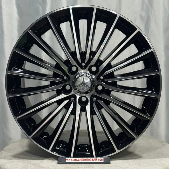 5*112*18*9.0 ET55 CH66.6 18269 BLACK DİAMOND MERCEDES JANT ürün görseli 1