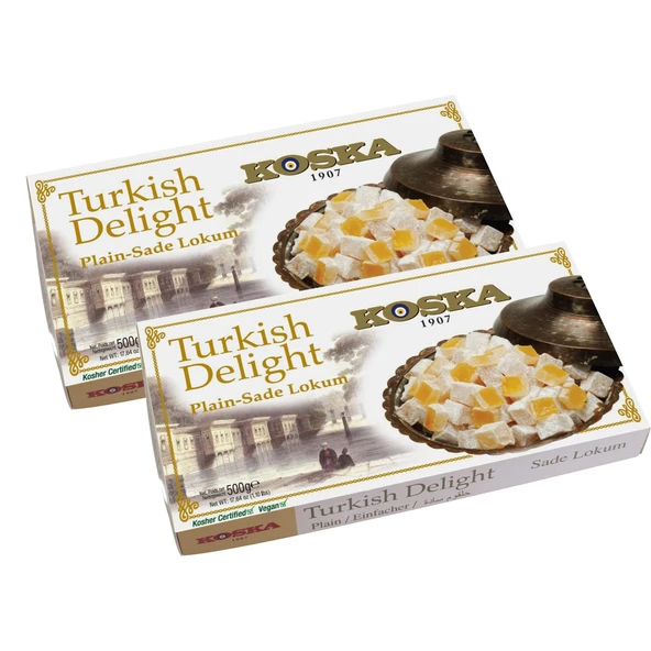 Koska Lokum Sade 500 gr x 2 Adet ürün görseli 1