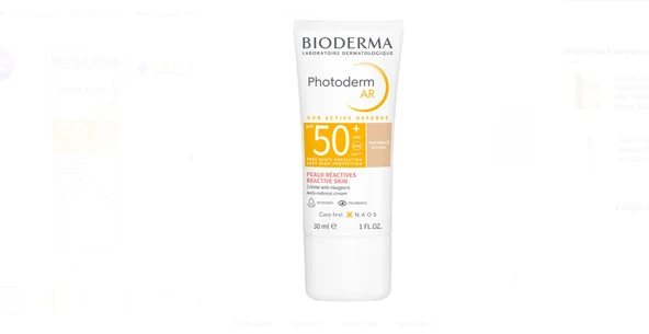 Bioderma Photoderm AR SPF50+ 30 ml - Renkli ürün görseli 1