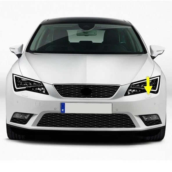 Seat Leon 3 2013-2016 Far Yıkama Kapağı Sol Ön 5F0807753 ürün görseli 1