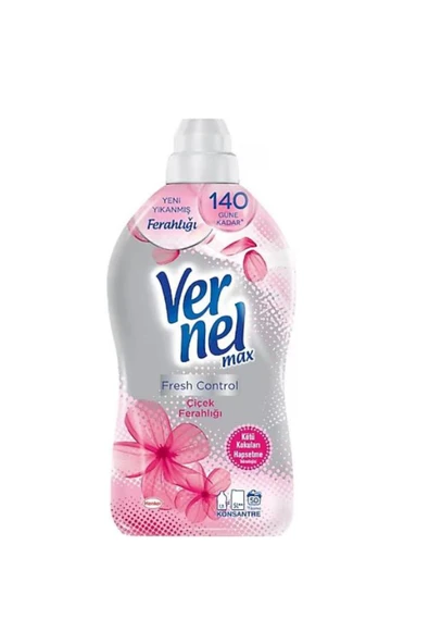 Vernel Max Yumuşatıcı Fresh Control Çiçek Ferahlığı 1.32l ürün görseli 1
