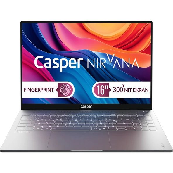 Nirvana S100 i7-13620H 48GB DDR5 500GB W11H Laptop 16" S100.1362-GV00A-G-F ürün görseli 1