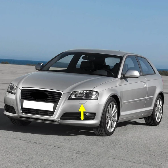Audi A3 HB 2009-2012 Ön Sol Far Yıkama Motoru Pompası 8P0955101B ürün görseli 1