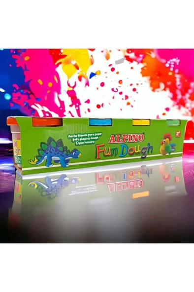 Alpino Oyun Hamuru 100 Gr 4'Lü ALP-DP-000401 ürün görseli 1