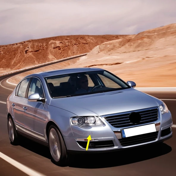 VW Passat B6 2006-2011 Sağ Ön Far Yıkama Kapağı Jeti 3C0955110A ürün görseli 1