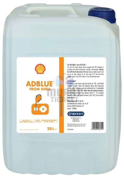 Shell 20 lt AdBlue ürün görseli 1