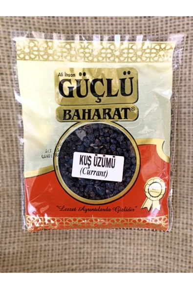 GÜÇLÜ BAHARAT KUŞ ÜZÜMÜ 100 GR. ürün görseli 1
