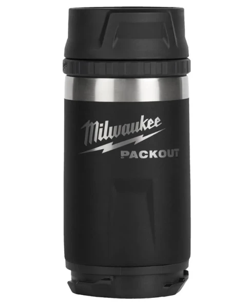 Milwaukee Packout Termos Bardak 355 ML Siyah 4932498978 ürün görseli 1