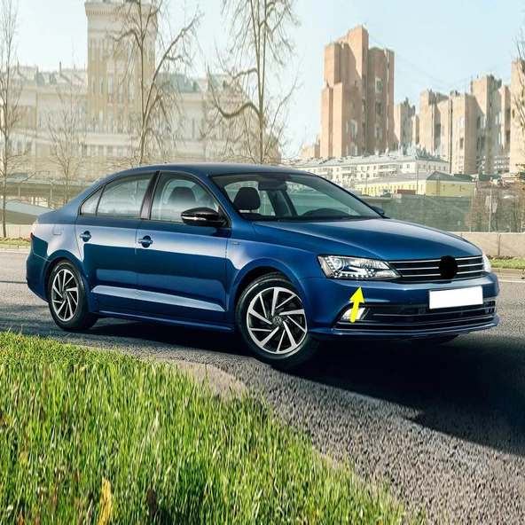 VW Jetta 2015-2018 Sağ Far Yıkama Pompasının Kapağı 5C6955110A ürün görseli 1