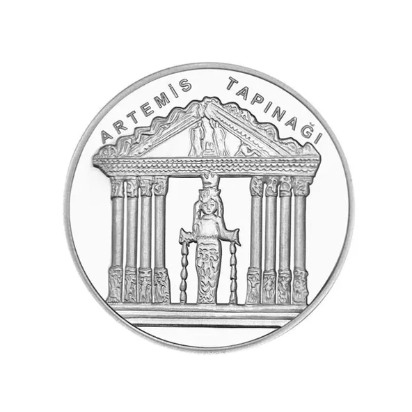 AgaKulche Artemis Tapınağı Gümüş Sikke Coin ürün görseli 1