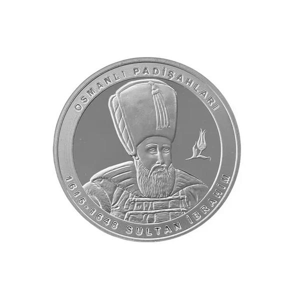 AgaKulche Sultan İbrahim Osmanlı Gümüş Sikke Coin ürün görseli 1