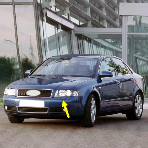 Audi A4 2001-2004 Ön Tampon Far Yıkama Kapağı Sol 8E0955275D ürün görseli 1