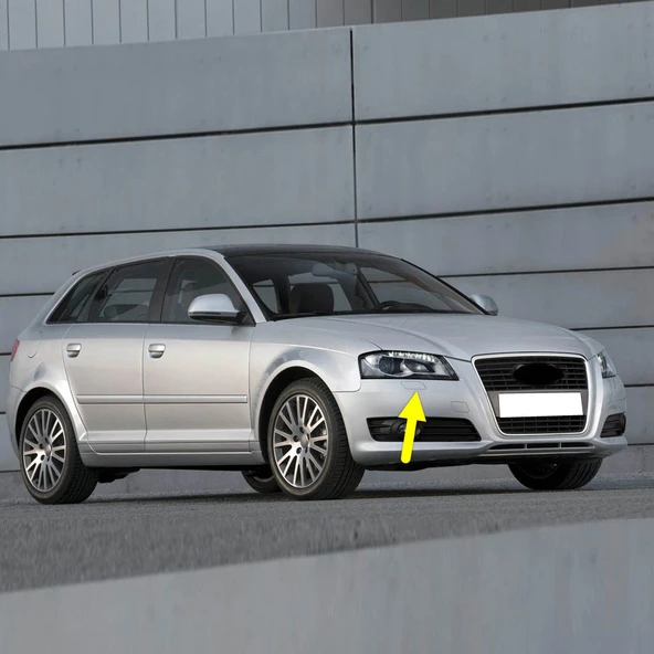 Audi A3 Sportback 2009-2012 Ön Sağ Far Yıkama Motoru Pompa  8P0955102B ürün görseli 1