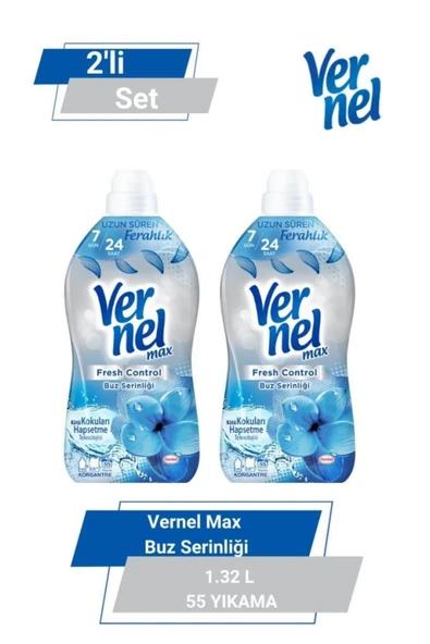 Vernel Max Buz Serinliği 1.32l 55 Yıkama 2'li Set ürün görseli 1