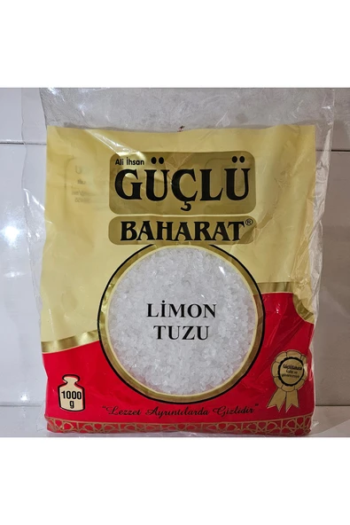 GÜÇLÜ Baharat Limon Tuzu 1000 Gr. ürün görseli 1