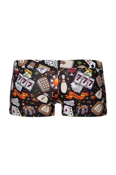 Doreanse 1793 Erkek Modal Çok Renkli Baskılı Torbalı Mini Paça Boxer ürün görseli 1