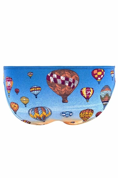 Doreanse 1319 Erkek Renkli Modal Desenli Slip Külot ürün görseli 1