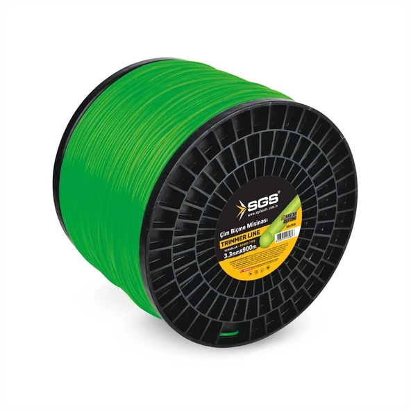 SGS 4308 TIRPAN MİSİNASI 3.3 MM 900 MT YUVARLAK (YEŞİL) ürün görseli 1